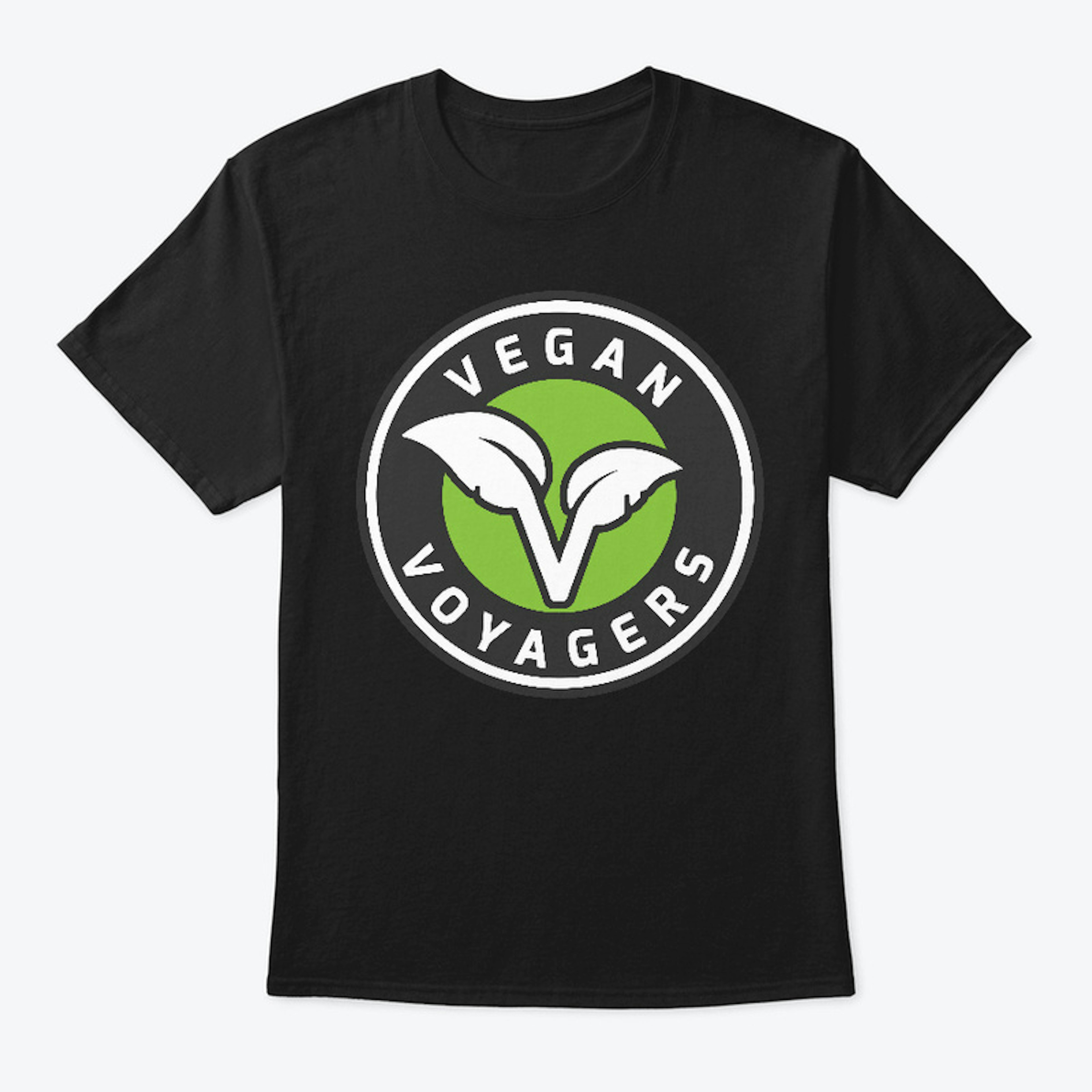 Vegan Voyagers Large Logo Men's T-shirt