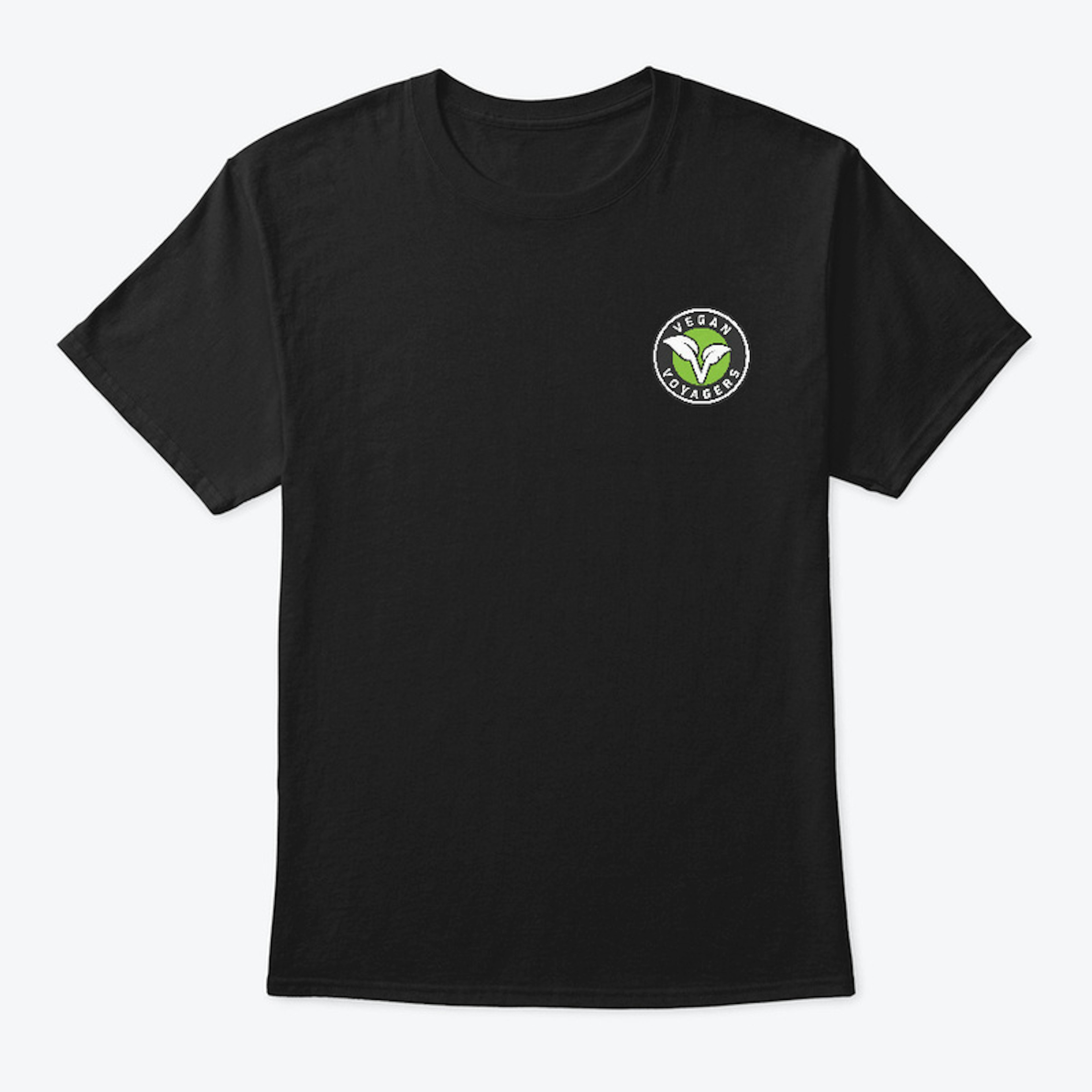 Vegan Voyagers Small Logo Men's T-shirt