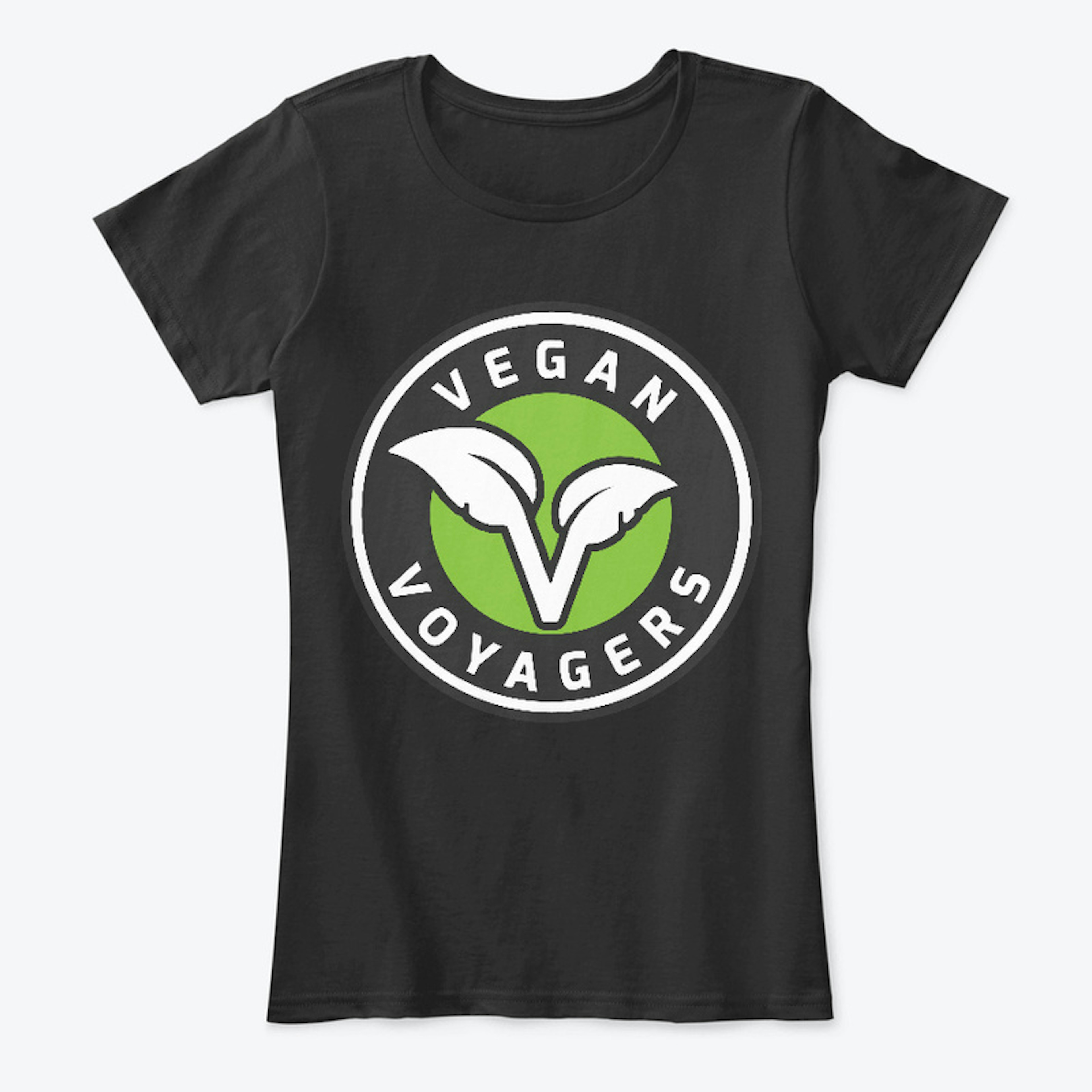 Vegan Voyagers Large Logo Women's Tee