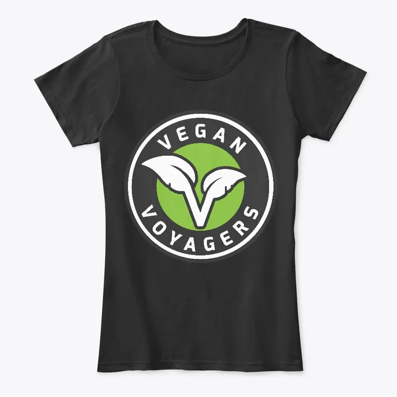 Vegan Voyagers Large Logo Women's Tee